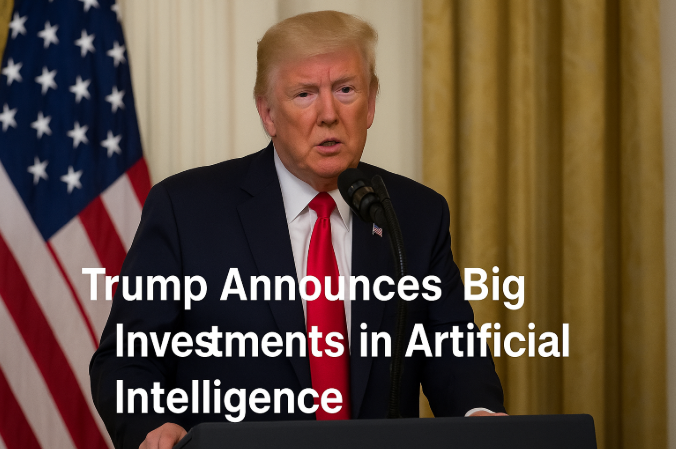 Trump Announces Big Investments in Artificial Intelligence